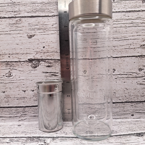 Camellia Sinensis Glass Tea Flask - Picture 6 of 6